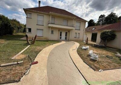 Beton dezactive et imprime in Paris
