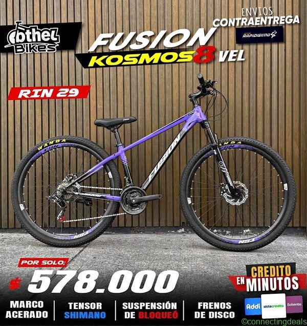 Bicicletas Fusión completamente nuevas a un