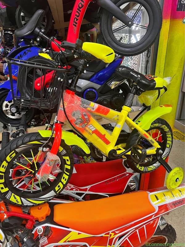 Bicicletas rin 12 y 16 para niños y niñas