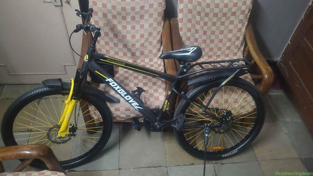 bicycle 26T ,Front Suspension,Disc Brakes,3 month
