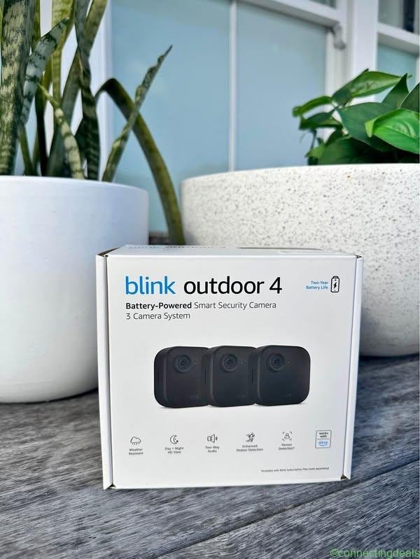 BLINK 3 Pack Outdoor Security Camera