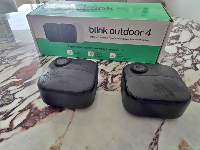 Blink Outdoor 4 Cameras and Blink Doorbell