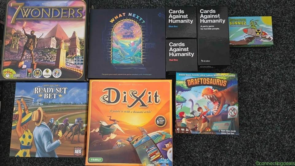 Boardgames that need to go.