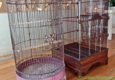 Borongen KK 2 lur bhn kayu jati jeruji aman U. in Surabaya