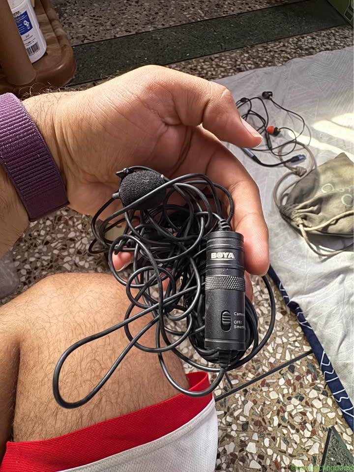 Boya M1 Microphone for reels/youtube videos