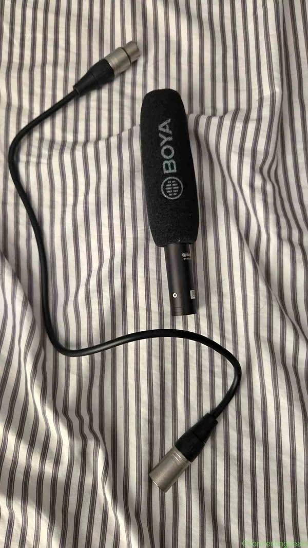 Boya microphone and cable