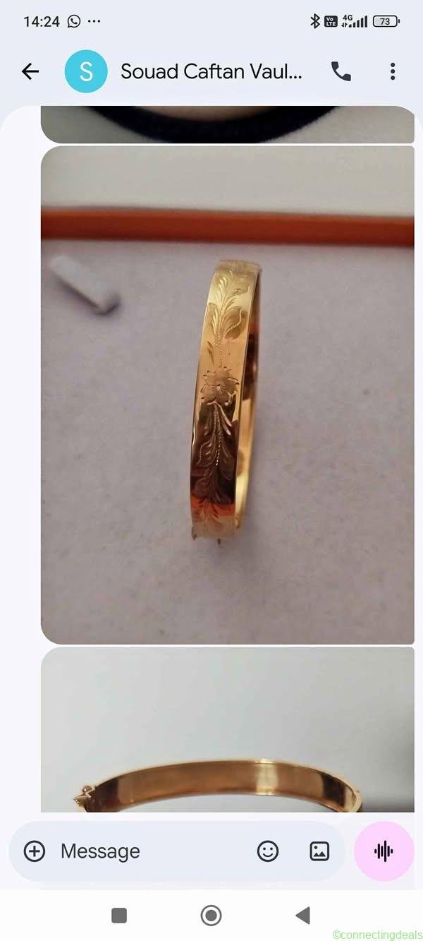 Bracelet or 18k