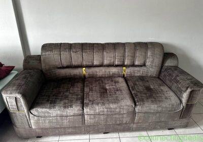 Free ad: Brand new 3 seat sofa in Durban. Brand new 3 seat sofa in Durban
