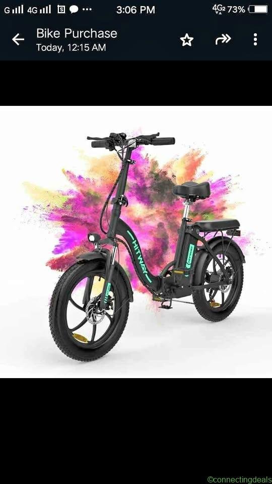 Brand New electric bike for sale near me Hurry Up
