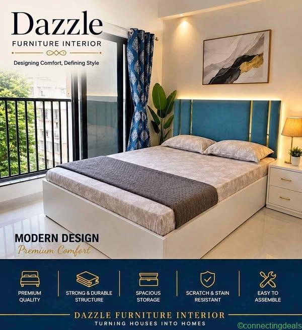 Brand New Modern Designer bed