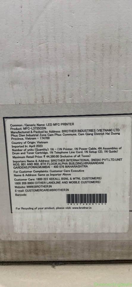 Brother L3735CDN Printer