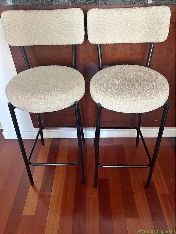 Buclé bar chairs 2pcs