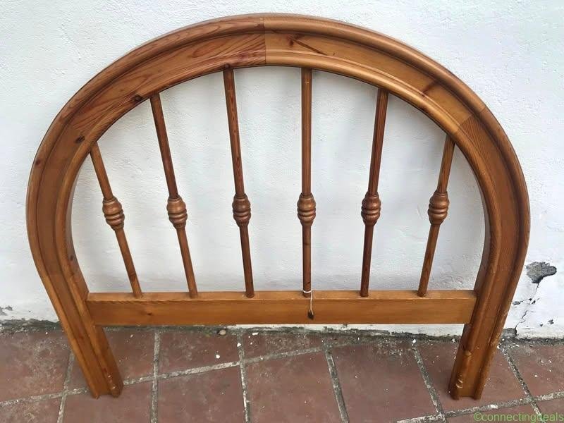 Cabecero de cama de madera maciza – Muy buen