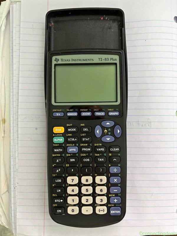 Calculator-Texas Instrument TI-83 plus