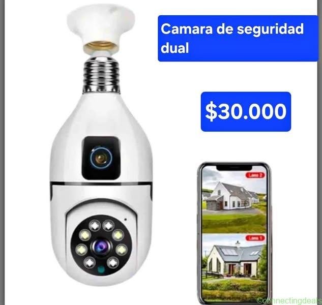 Camara de seguridad dual
