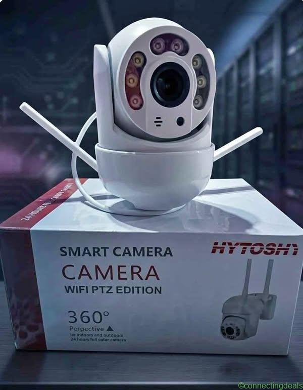 Cámara de seguridad Wi-Fi PTZ (Pan-Tilt-Zoom) de