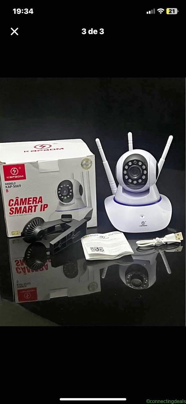 Câmera Dê Segurança Smart IP