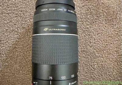 Canon EF 75-300mm f/4-5.6 III USM Telephoto Zoom in Melbourne