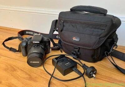 Free ad: Canon EOS 600D DSLR camera w/ EFS 18-55mm zoom in Adelaide. Canon EOS 600D DSLR camera w/ EFS 18-55mm zoom in Adelaide