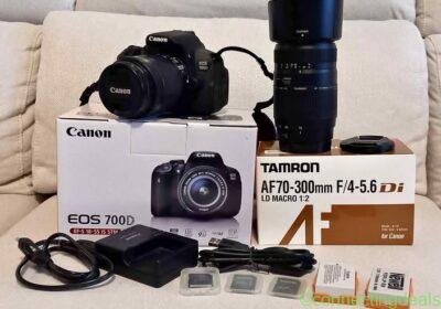Canon EOS 700D + 18-55mm + 70-300mm in Rome