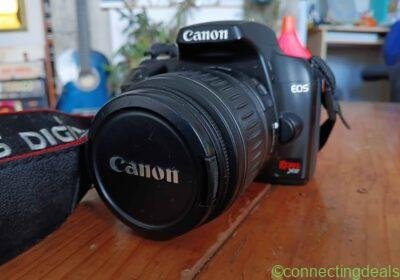 **Canon EOS Rebel XS DSLR + 18-55mm Lens – $180 in Auckland