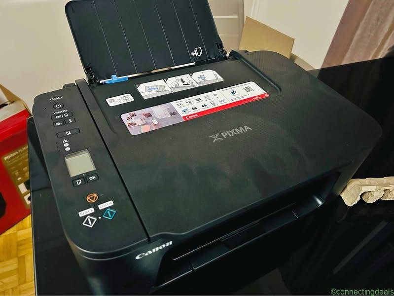 Canon PIXMA TS3640 3-in-1 Printer (Print, Copy,