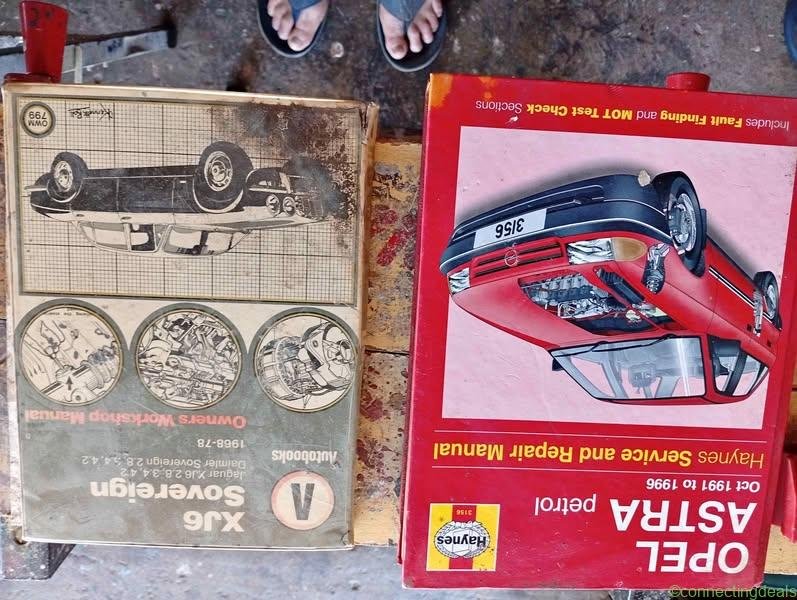 Car repair manuels