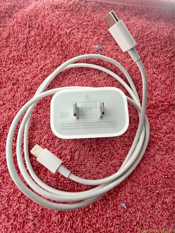 Cargador iPhone en perfecto estado original 100%