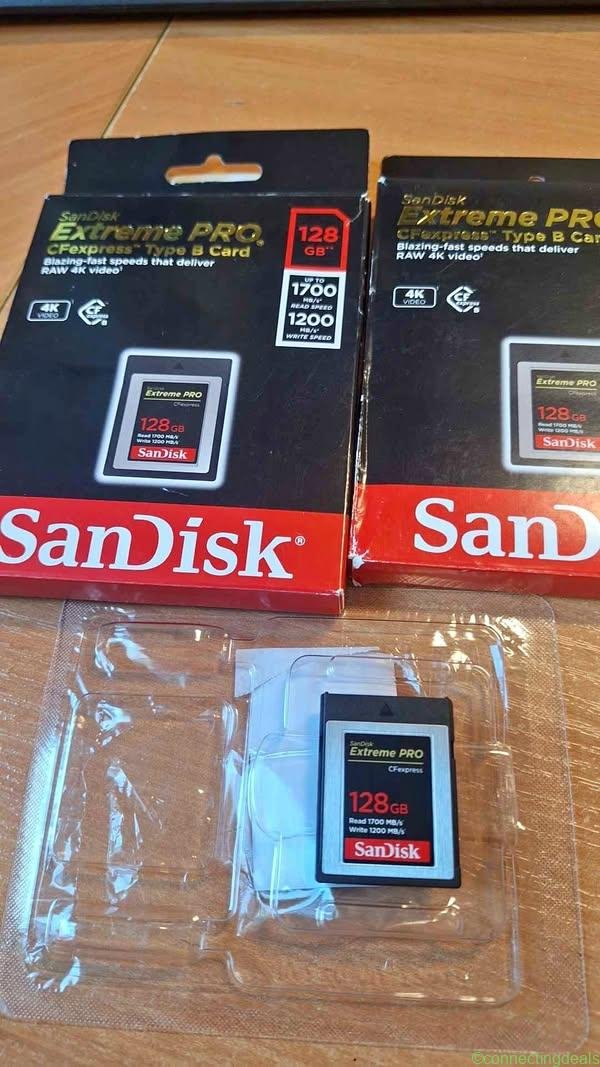 Carte SanDisk 128GB – CFExpress type B