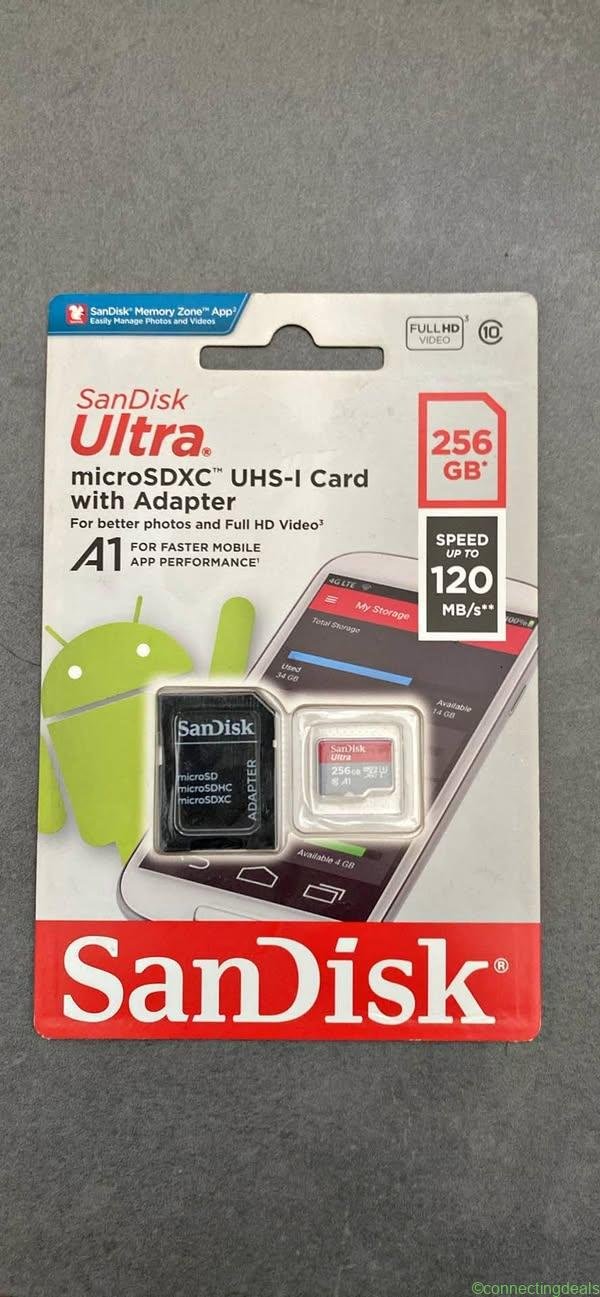 Carte SD 256 GB