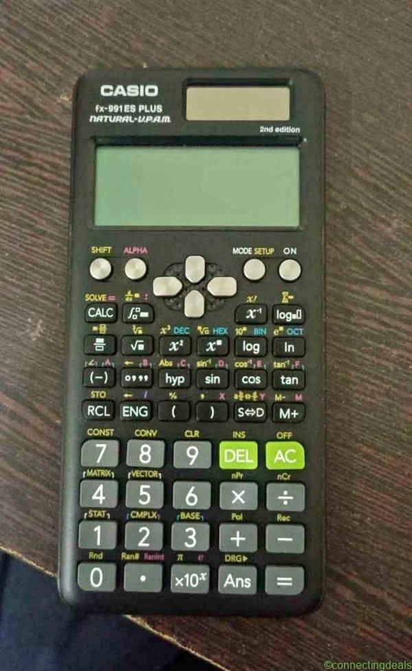 CASIO SCIENTIFIC CALCULATOR ES991 PLUS 2ND EDITION