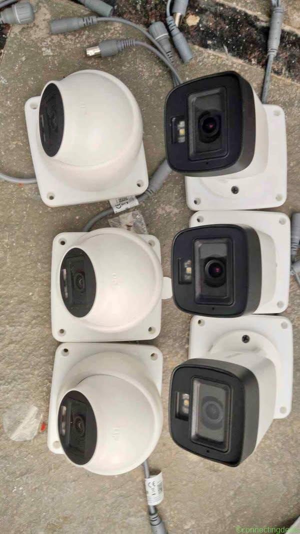 Cctv camera mega sale, installation
