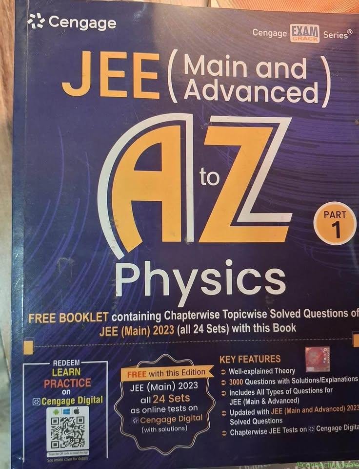 Cengage JEE Main & Advanced A2Z PCM Complete