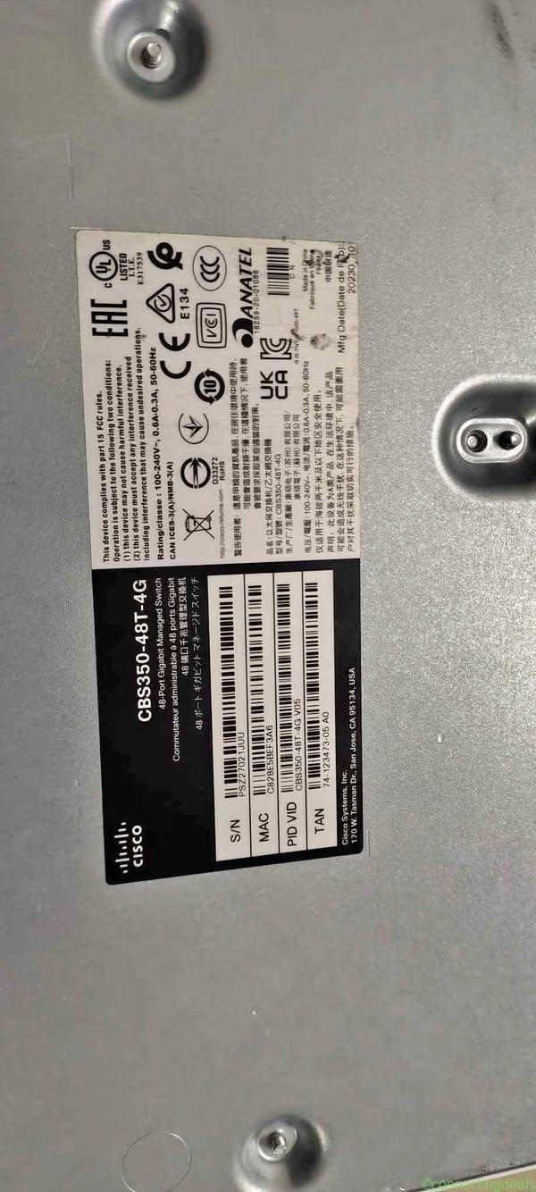 Cisco CBS350-48T-4G