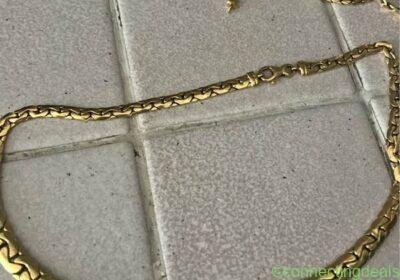 Free ad: Collier maille haricot or 18k in Marseille. Collier maille haricot or 18k in Marseille