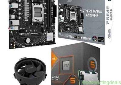Combo: r5 7600 a620m-k cooler psu 650w in Casablanca