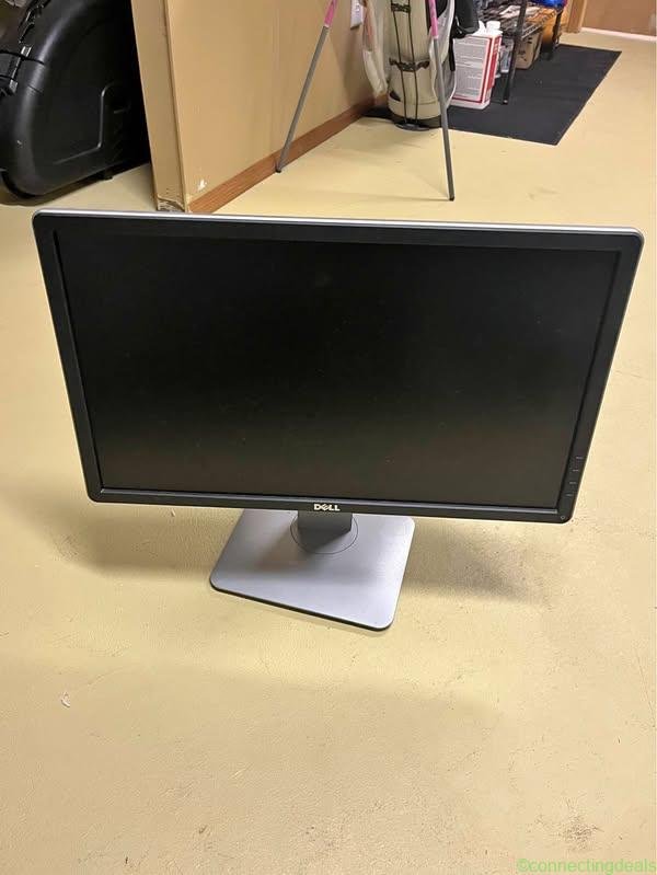 Computer monitors with power cords