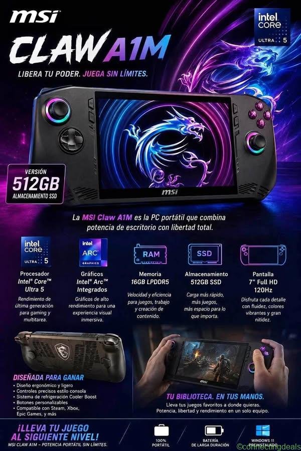 CONSOLA PORTÁTIL MSI