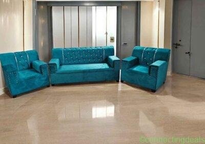 Free ad: Cushion sofa 3+1+1 in Belagavi. Cushion sofa 3+1+1 in Belagavi