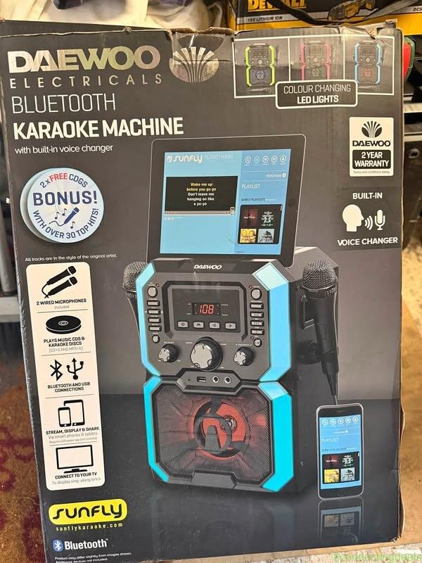 Daewoo karaoke machine