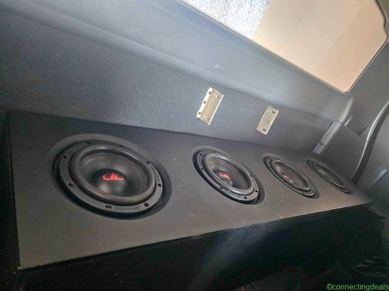 Dd 6inch d2 subs x4 with box