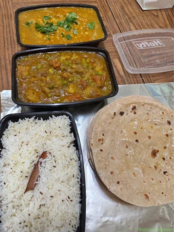 Desi homemade food , made with organic