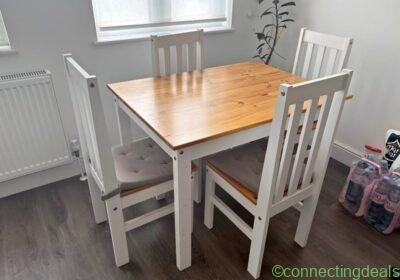Free ad: Dining set in London. Dining set in London