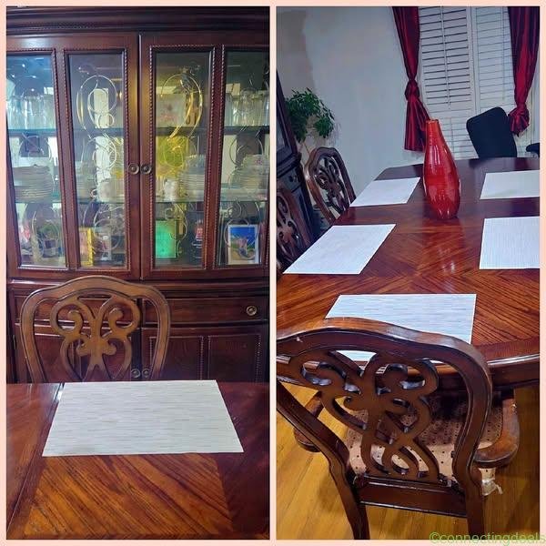 Dining Table and hutch