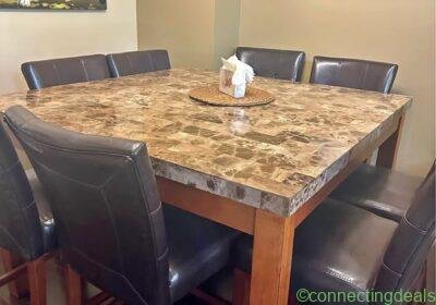 Dinning Table with 8 Chairs FREE ( Good Condition) in Vancouver