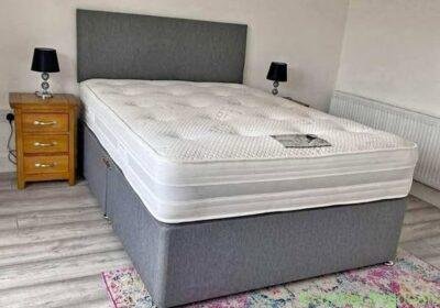 Divan Bed - 4ft6 Divan Double Bed With Opt in Birmingham