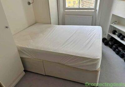 Divan short double bed with mattress in Dublin