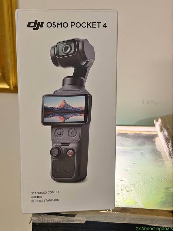 Dji cámara Osmo Pocket 3 $1850- Osmo Pocket 4