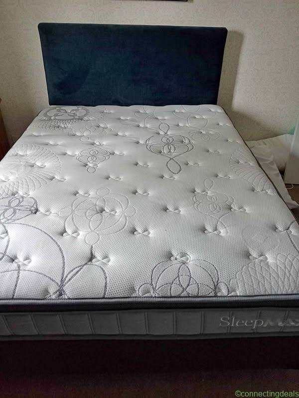 Double bed plus headboard