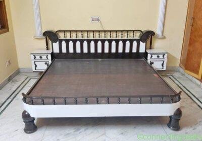 Double bed sagwan teak wooden in Delhi